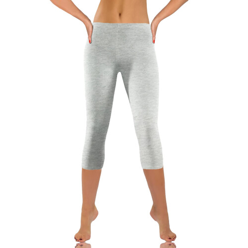 Καλοκαιρινά μεγάλα μεγέθη γυναικών Capris Plus Size Μόδα Casual γυναίκες Στερεά έκταση 2