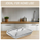 Stainless Steel Baking Tray for Roasting Fish Deep Rectangular 3