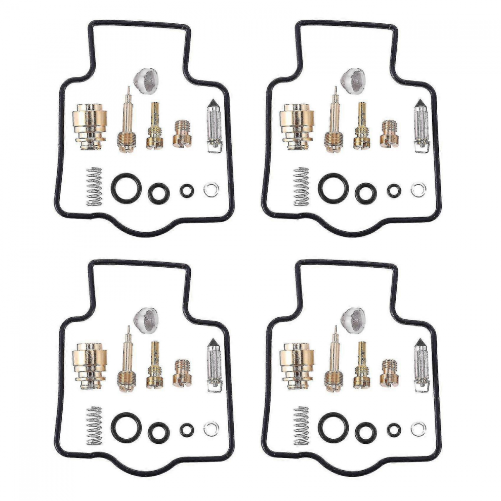 4Set Compatible With Zxr400 1991-1999 Zxr 400 Motorcycle Carburetor Repair Kit Black 8294316132971