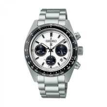 2025 Seikos Watch Stainless Steel Strap White Black.Dial for Everyday Style
