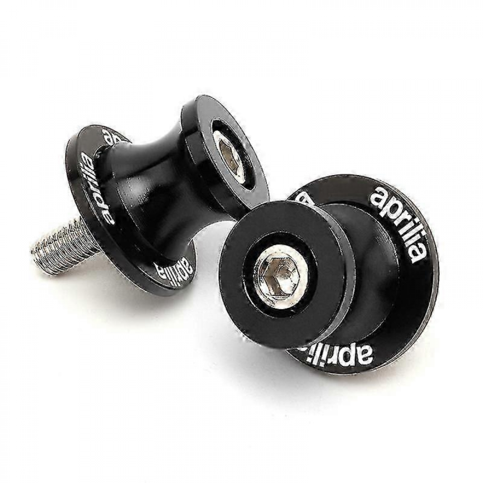 (Black)M6 Motorcycle Cnc Swing Stand Screw Swingarm Spools Slider For Aprilia Rsv4 Rsv1000/R Dorsoduro 750 Dorsoduro900 Rs660 Tuono 660 Black 3305664255399