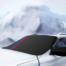Winter Windshield Covers Compatible with KIA Sportage 20112016 Waterproof Reflective Magnetic Frost Guard Snow Cover Large Black