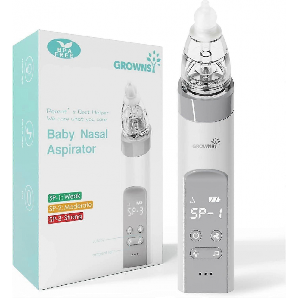 2025 Rechargeable baby nasal aspirator with 3 suction levels