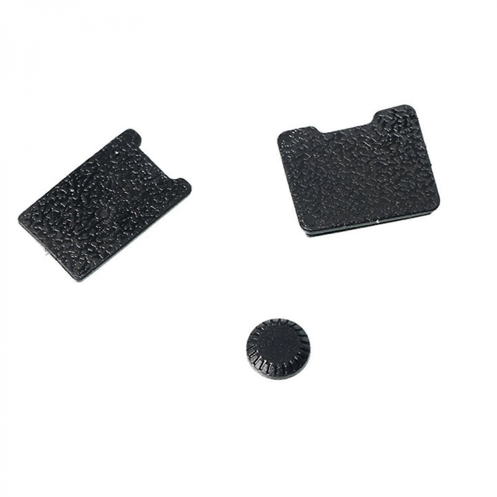 Compatible With (A) 3-Piece Set $For Fuji X-T4 X-T2 X-T3 Camera X-H1 Terminal Vertical Shooting Handle Connector Cover Black 3305664255214