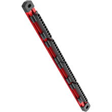 Pro-serie aluminium magnetische zeskantbithouder – 40-sleufs schuifrailhouder, CNC-gefreesd, robuust, compatibel met standaard bits
