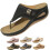 Γυναικεία σαγιονάρες, σανδάλια, slip-on, παραλία, casual, boho, με στήριξη καμάρας, τακούνι 1