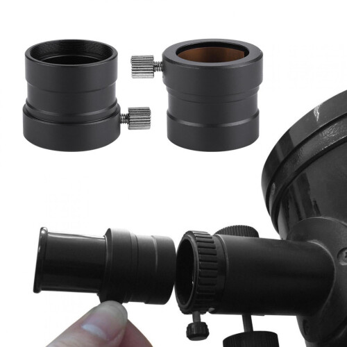 1,25" til 0,965" teleskopokularadapter 31,7 mm til 24,5 mm adapter 2