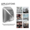 Powerful Hand Dryer Hotel Commercial Electric Automatic Induction Hands Drying 3