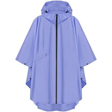 Poncho impermeable con capucha para adultos, con bolsillo y cremallera, impermeable ligero para hombres y mujeres.