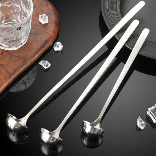 Louche à soupe en acier inoxydable à long manche (1 pièce) 1