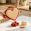 Silikon hjerteform, 15 cm, nonstick, BPA-fri 5