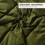 Olive Green King Comforter Set Reversible 3PC 3