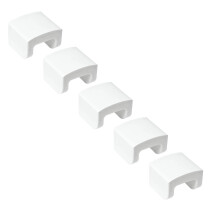 yocbz 5Pcs Cat Eye Gel Polish Nail Stand – Stable Finger Holder for Salon & Home DIY, White, compatible with cat eye gel polish