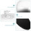 TOYMYTOY2Pcs Διαφανής Φουσκωτή Βάση για Καπέλο PVC για Επιτραπέζια Οθόνη 8