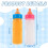 COSDOLL2PCs Μαγικά Μπιμπερόν για Κούκλες Μωρού, Αξεσουάρ Κούκλας για Παιδιά Δώρο 3