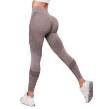 Calça Legging Feminina Sem Costura para Yoga, Esportes e Fitness, Cintura Alta, Ideal para Corrida e Ioga