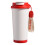 Reisebecher aus Edelstahl 304, 500 ml, Rot 7