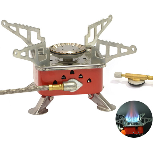 Portable Folding Furnace Mini Burner Easy Setup Stove