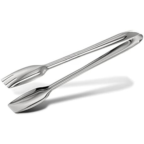 Pinça de servir em aço inoxidável de 25 cm (10 polegadas)