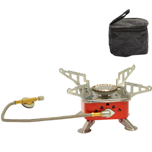 Portable Folding Furnace Mini Burner Easy Setup Stove 2