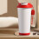 Reisebecher aus Edelstahl 304, 500 ml, Rot 5
