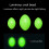Luminous Fishing Beads Oval Float 900 pcs 7