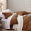 Set copripiumino marrone, misura Queen Size, 3 pezzi 3
