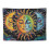 Arazzo con sole e luna, mandala nero, da appendere alla parete. 5