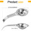 Stainless Steel Egg Separator with Extendable Handle, Fast Egg Separation, Dishwasher Safe Kitchen Tool 2