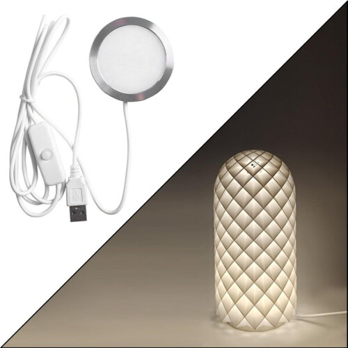 DIY LED Lamp Kit: Only Hardware Accessories NO 3D Printed Parts, Bright Light -Efficient Custom Lighting Project 2