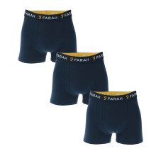 Farah Mens Aveleer Boxer Shorts (Pack of 3)