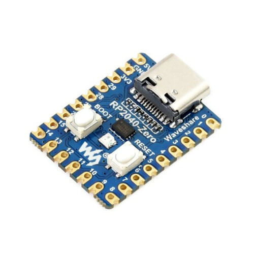 Scheda di Sviluppo del Microcontrollore RP2040-Zero per Raspberry Pi RP2040 Processore Dual-Core Cortex M0+ 2 MB Flash 3 Pezzi 2