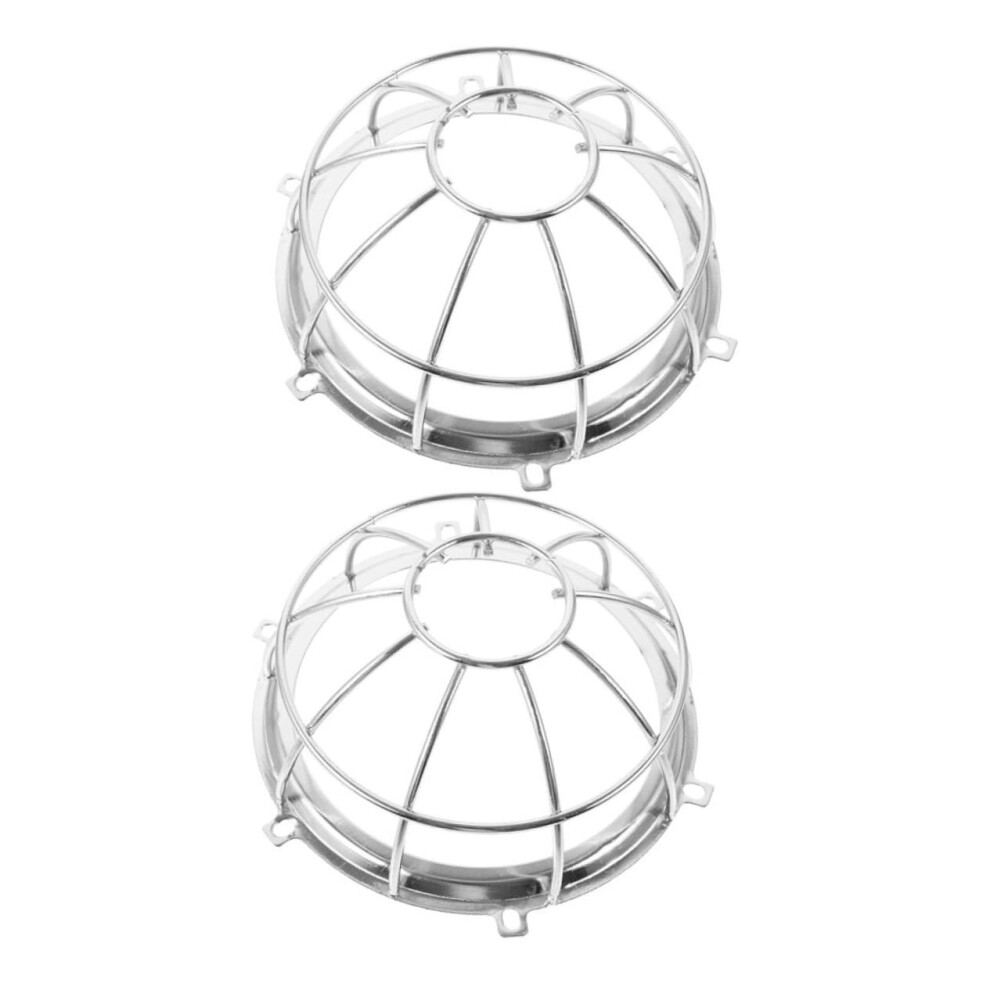2Pcs Fire Sprinkler Head Guard Protector Cover Cage Iron Shield For Damage Prevention And Safety 9771547168898