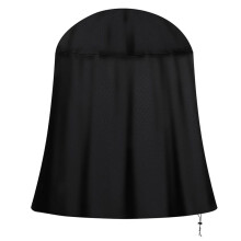 Outdoor Fountain Cover, 36x42 Inch Waterproof Oxford Cloth Fountain Cover for Winter Garden Statue Cover Black