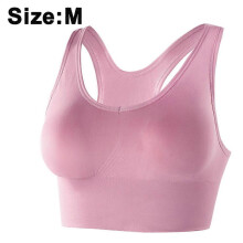 (style3246)Women Sports Bra Shockproof Beautiful back button Hollow Racerback Padded Yoga Bra Gym Workout Bra Crop Tops
