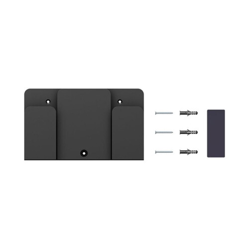 Universal Wall Mount Stand for Laptop - Dual Layer Design, Versatile Holder and Shelf Organizer