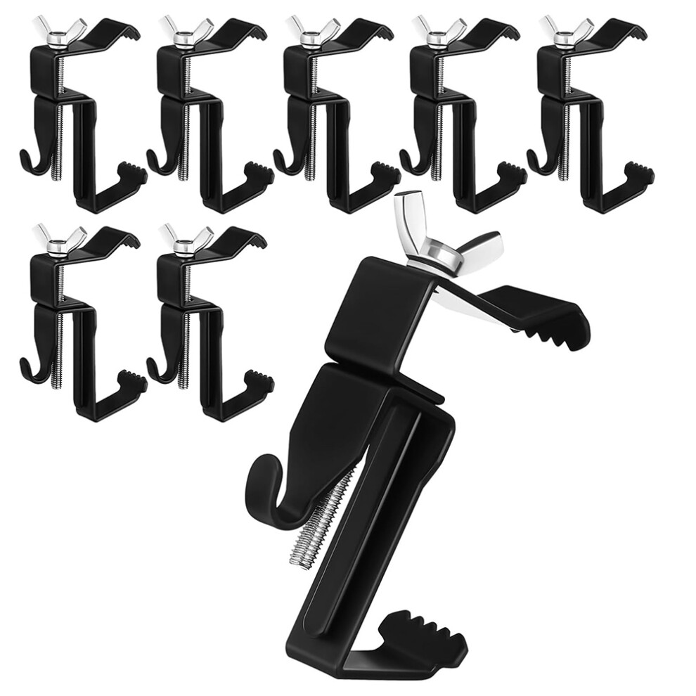 Mount Brick Without Drilling, 8Pcs Adjustable Brick Hangers No Drill Outdoor, Wall Hanging Hooks Brick Hanger 6031816310209