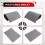 2 Sheets Rubber Stamp Sheets for Laser Engraving Machine, A4 Rubber Stamp Sheets for Laser Cutter Soft Rubber Sheets A 6