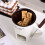 Fondue Mug Set Chocolate Cheese Milk Cream Making Set Single Butter Melter Baking Cup Candlestick White 9