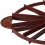 Cake Portion Divider with EasyGrip Handle, 12 Slice Plastic Cake and Pie Marker, Dark Red 4.4oz 3