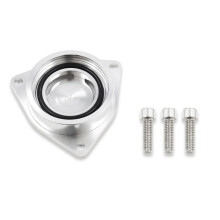 Car Flange Adapter Blow Off Valve Flange for 1.5t Pressure Relief Valve Adapter Connection Flange Silver