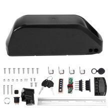 Custodia per Batteria EBike DP-9 per 91 Celle 18650 Custodia per Batteria per Bicicletta Elettrica per Batteria DIY per Tubo Obliquo 48 V