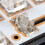 Transparent Gold Plated Plate Mounted Stabilizer PCB Mount Keyboard Stabilizers for Mechanical Keyboards B 2