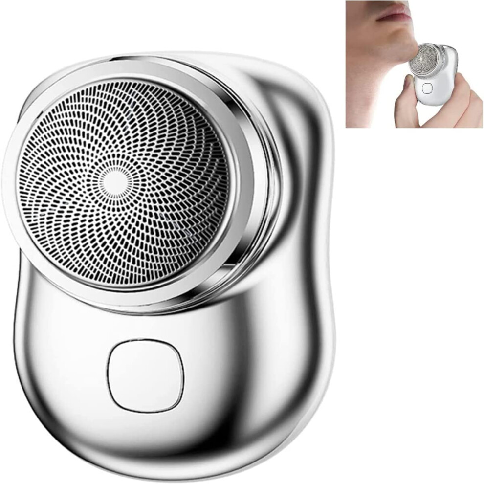 Electric Shaver with Precision Blade, USB Fast Charging, Waterproof Wet and Dry Travel Razor for Men