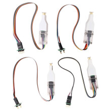 4pcs for Sop8 Soic8 Wson Chip Download Burn Write Probe Spring Needle Flash Eeprom Chip Burner Cable Sop8 Soic8 Chip