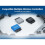Blueretro Receiver Wireless Game Controller Adapter para PS1/para PS2 Compatível com para PS4 para PS5 para  Wireless Controller C 1
