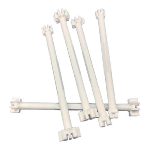 Artistics Flower Dotting Set With Stamping-5 piece white set
