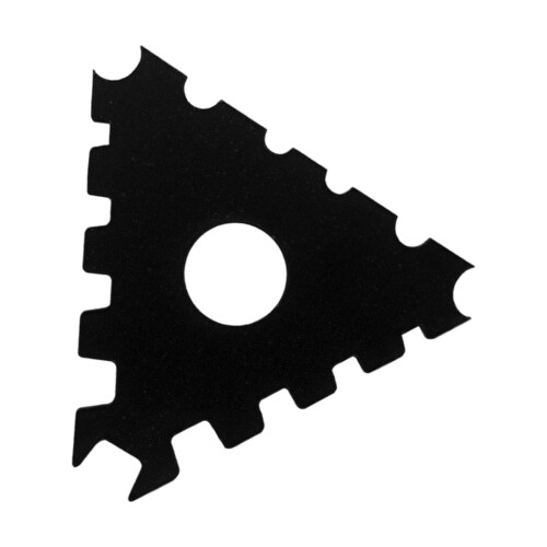 Clay Edges Forming Tool With Sturdy Plastic Construction Ideal