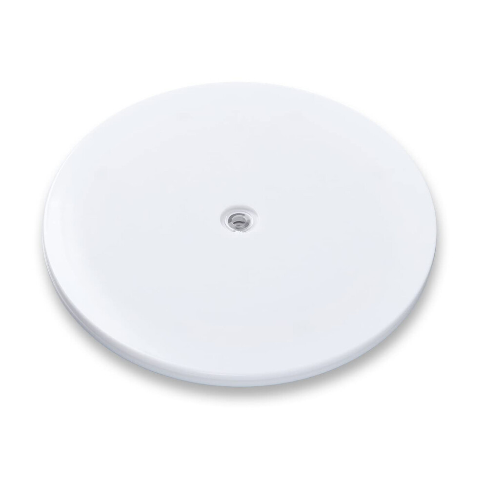 Manual Rotating Turntable Bearing Revolving-White 7 Inches 7695000814004