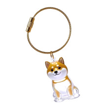 Emotionally Support Pet Loss Keychain Memorial Box-Shiba Inu